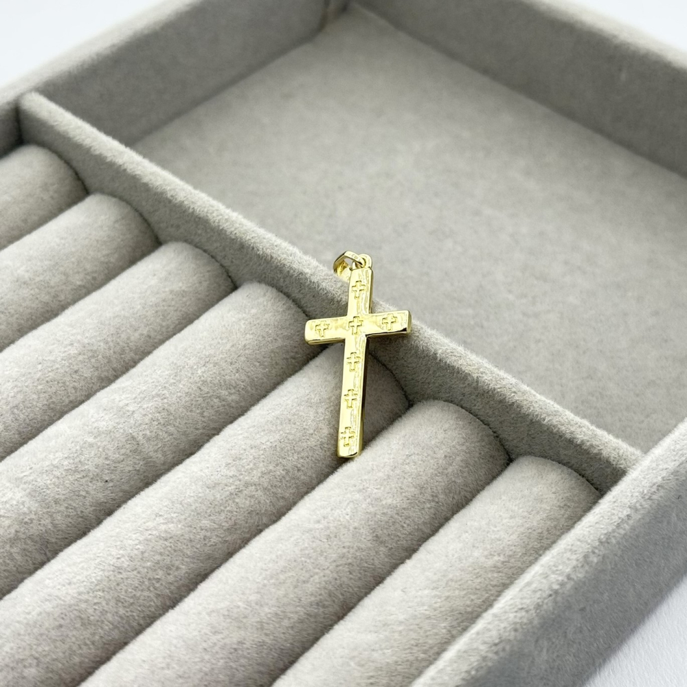 Pandantiv placat aur 18k 