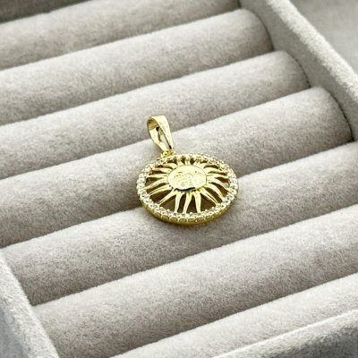 Pandantiv placat aur 18k 