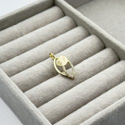 Pandantiv placat aur 18k 