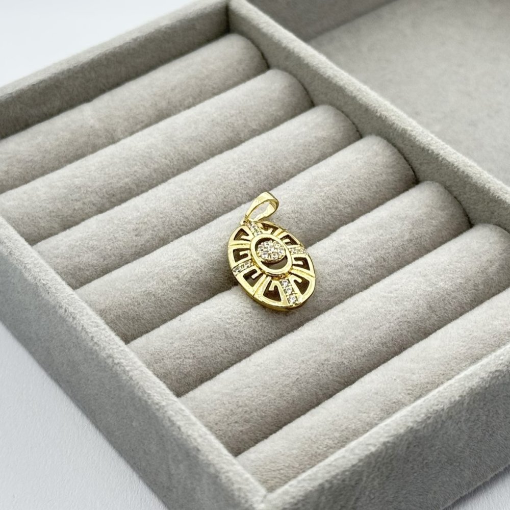 Pandantiv placat aur 18k 