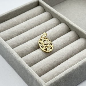 Pandantiv placat aur 18k 