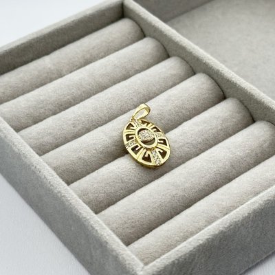 Pandantiv placat aur 18k 