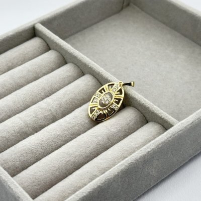 Pandantiv placat aur 18k 