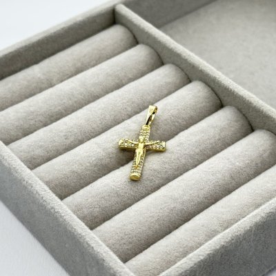 Pandantiv placat aur 18k 