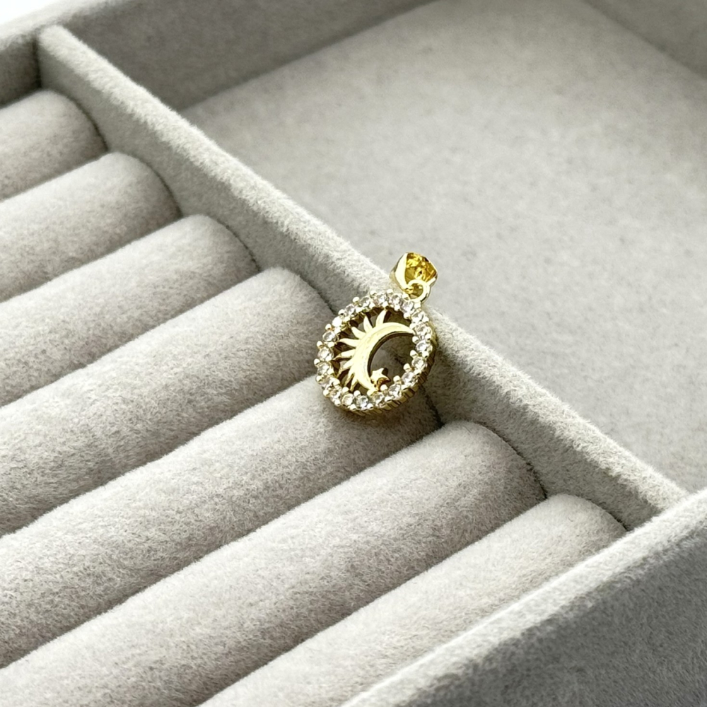 Pandantiv placat aur 18k