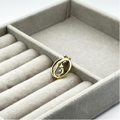 Pandantiv placat aur 18k