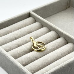 Pandantiv placat aur 18k
