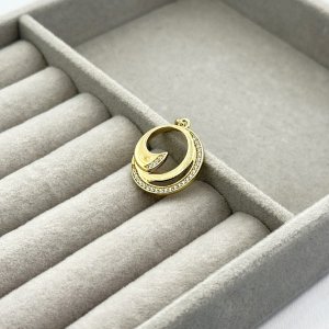 Pandantiv placat aur 18k stilizat