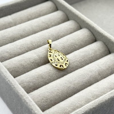 Pandantiv placat cu aur 18k