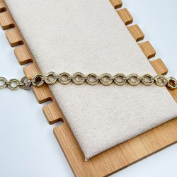 Bratara placata aur 18k statement