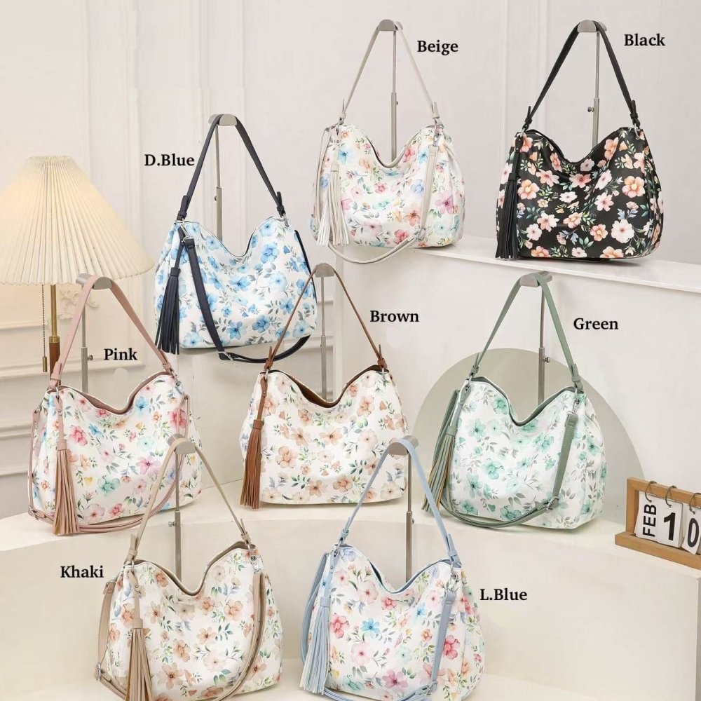 Geanta dama imprimeu floral 
