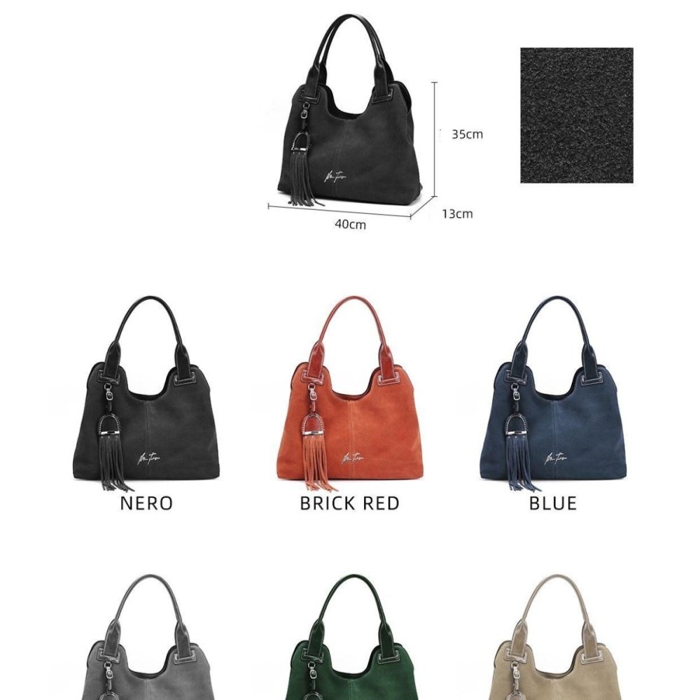 Geanta piele intoarsa Velina Fabbiano