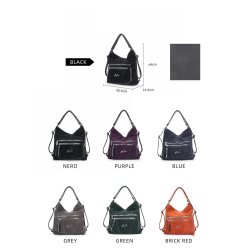 Geanta piele intoarsa Velina Fabbiano Geanta piele intoarsa Velina Fabbiano