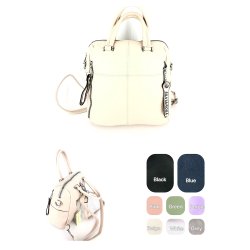 Rucsac 2 in 1 mediu Silvia Rosa Rucsac 2 in 1 mediu Silvia Rosa