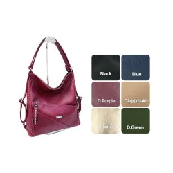 Geanta 2 in 1 rucsac mare Silvia Rosa