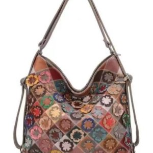Geanta 2in1 rucsac Silvia Rosa flori colorate Geanta 2in1 rucsac Silvia Rosa flori colorate