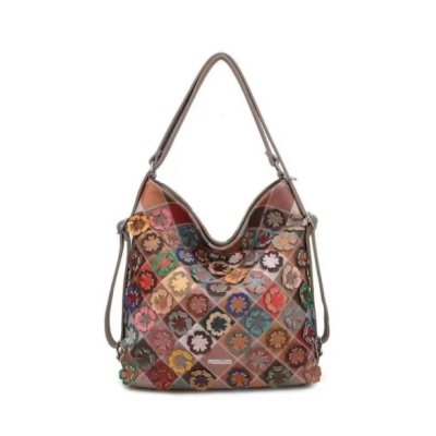 Geanta 2in1 rucsac Silvia Rosa flori colorate