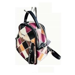 Rucsac colorat Silvia Rosa cu manere