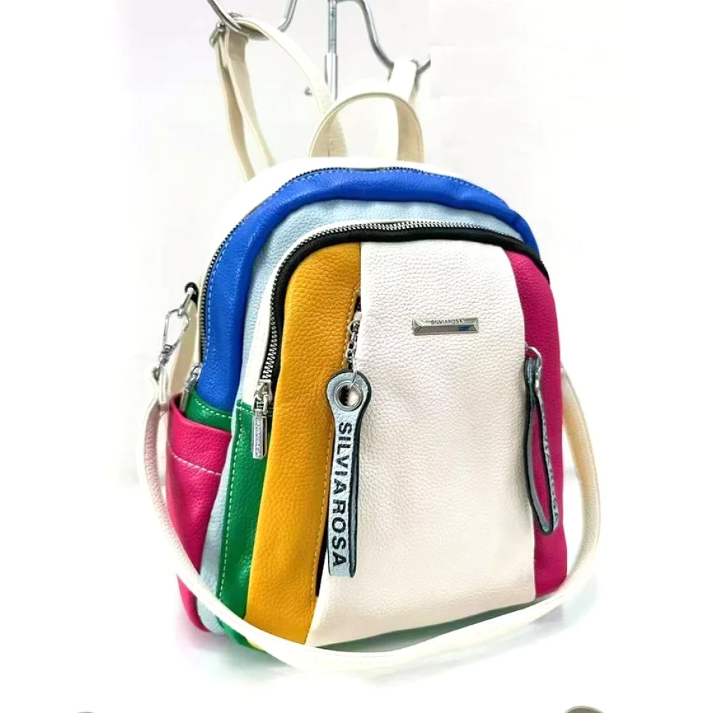 Rucsac colorat Silvia Rosa Rucsac colorat Silvia Rosa