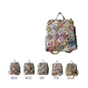 Rucsac flori colorate Silvia Rosa Rucsac flori colorate Silvia Rosa