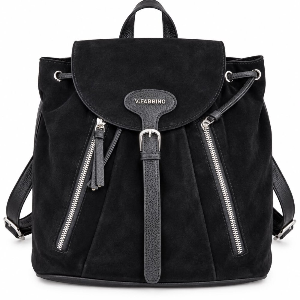 Rucsac piele intoarsa Velina Fabbiano Rucsac piele intoarsa Velina Fabbiano