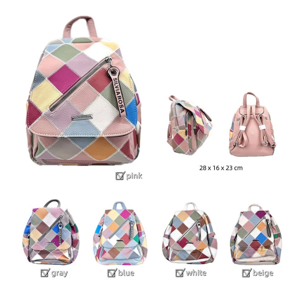 Rucsac Silvia Rosa colorat