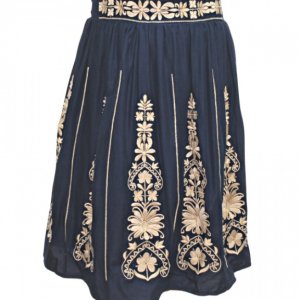 Fusta traditionala bumbac model floral