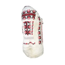 Ie traditionala bumbac rosu-negru