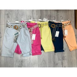 Pantaloni dama 3/4 colorati