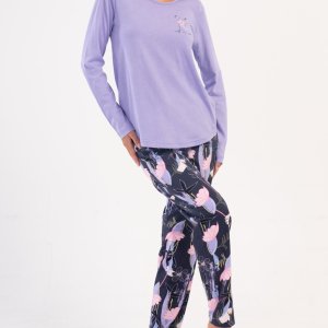 Pijamale dama maneca lunga