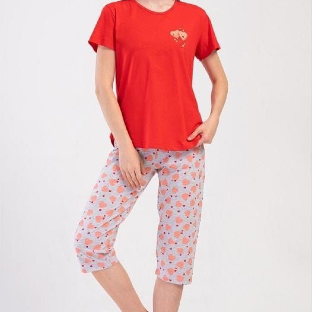Pijamale dama Vienetta Secret inimioare