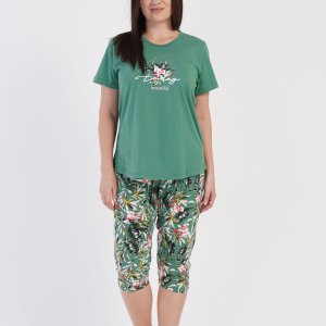 Pijamale Vienetta Secret Beautiful verde