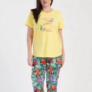 Pijamale Vienetta Secret Freedom Galben