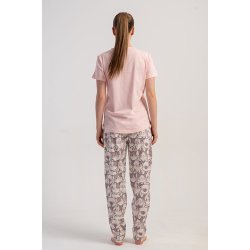 Pijamale Vienetta Secret maneca scurta