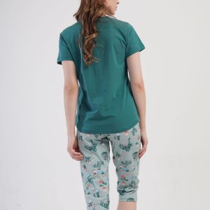 Pijamale Vienetta Secret maneca scurta