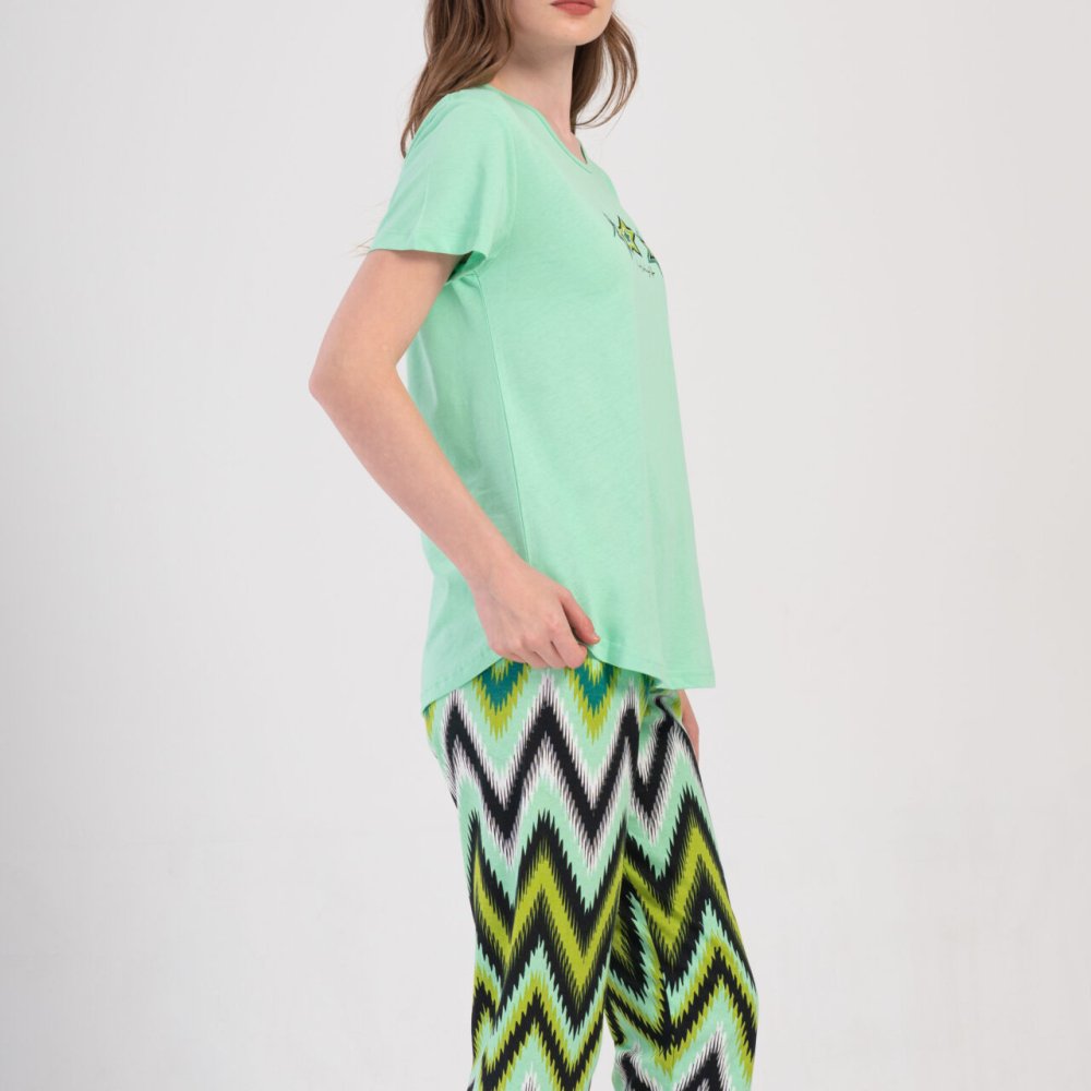 Pijamale Vienetta Secret pantaloni 3/4 Pijamale Vienetta Secret pantaloni 3/4