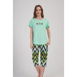 Pijamale Vienetta Secret pantaloni 3/4