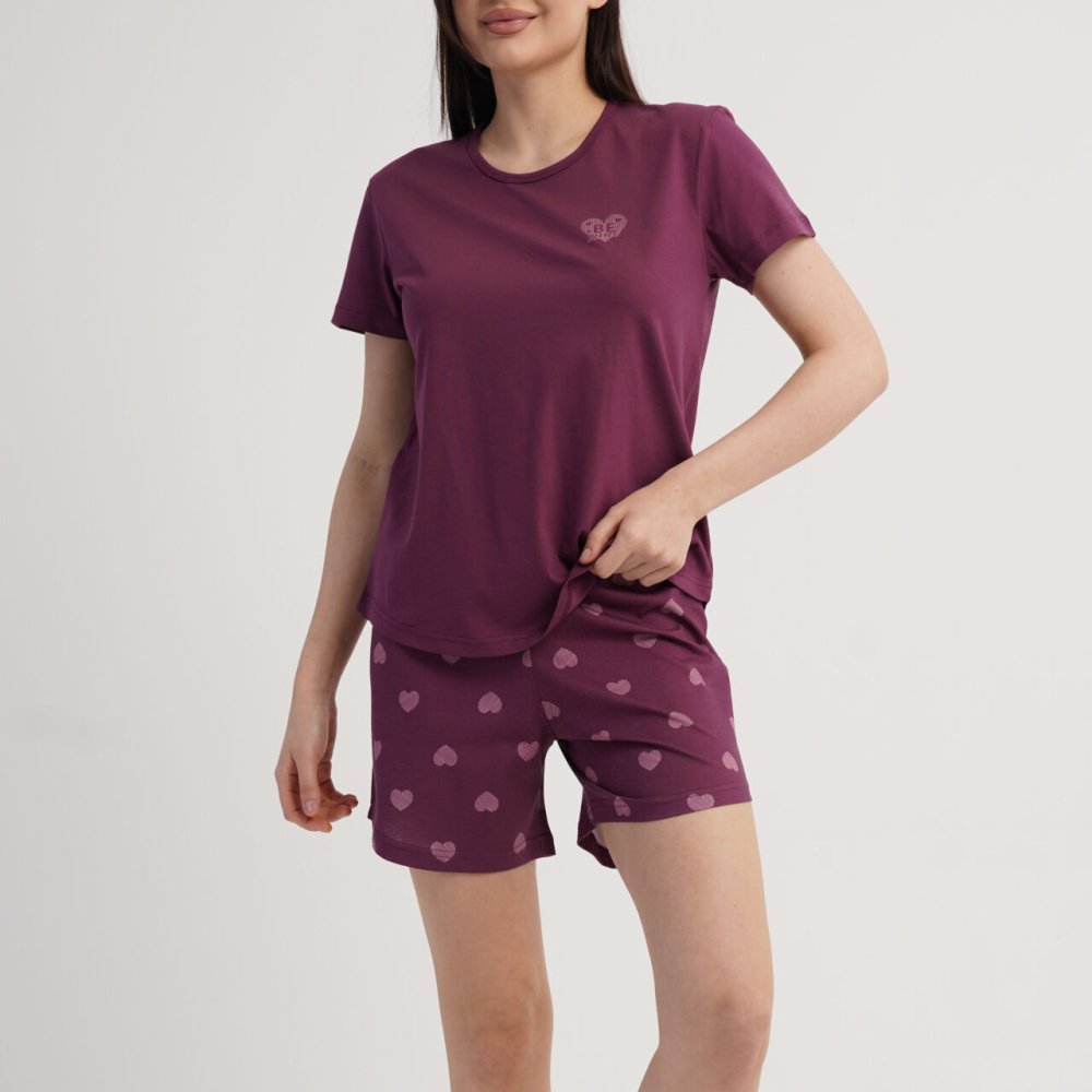 Pijamale Vienetta Secret pantaloni scurti