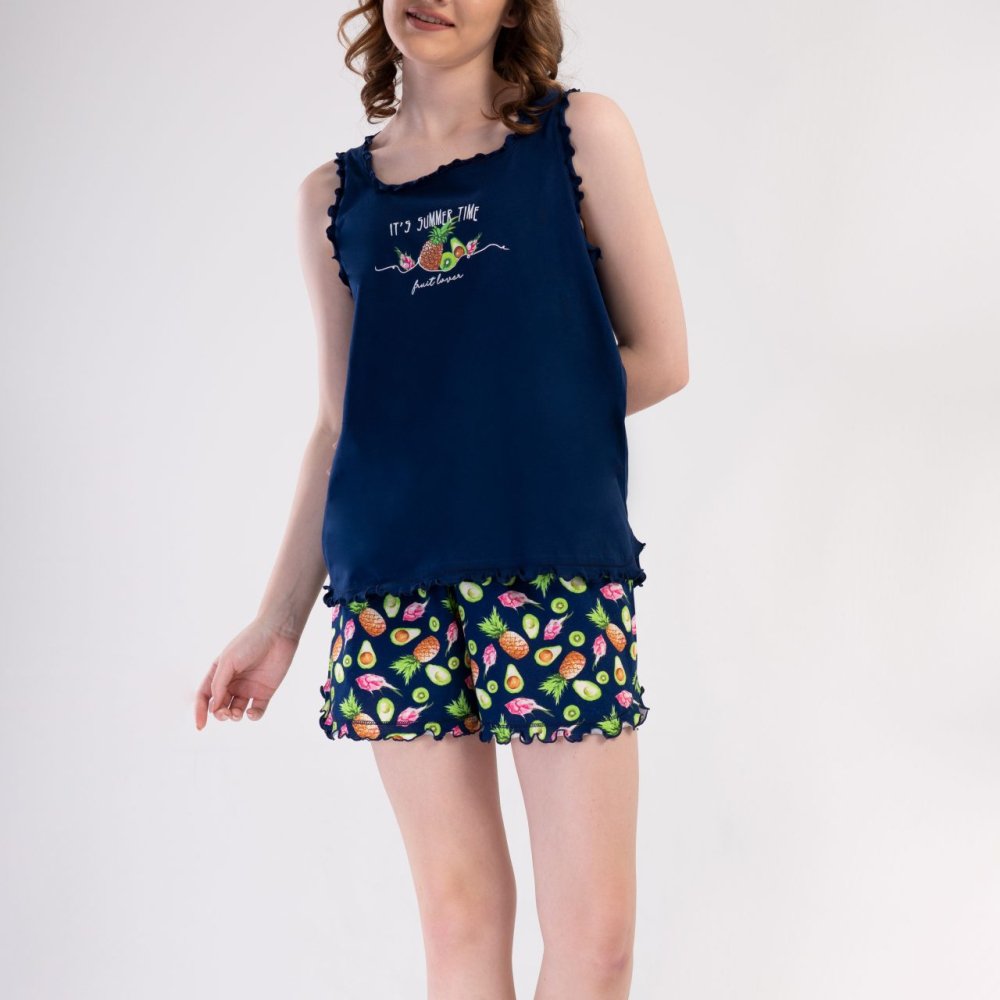 Pijamale Vienetta Secret pantaloni scurti Pijamale Vienetta Secret pantaloni scurti