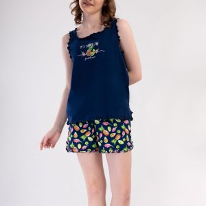 Pijamale Vienetta Secret pantaloni scurti Pijamale Vienetta Secret pantaloni scurti