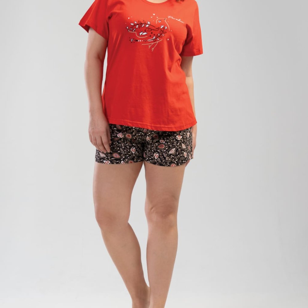 Pijamale Vienetta serie mare pantaloni scurti