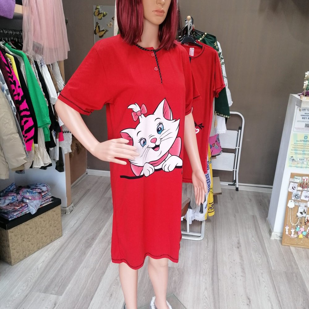 Rochie de pijama bumbac Rochie de pijama bumbac