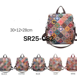 Rucsac flori colorate Silvia Rosa Rucsac flori colorate Silvia Rosa